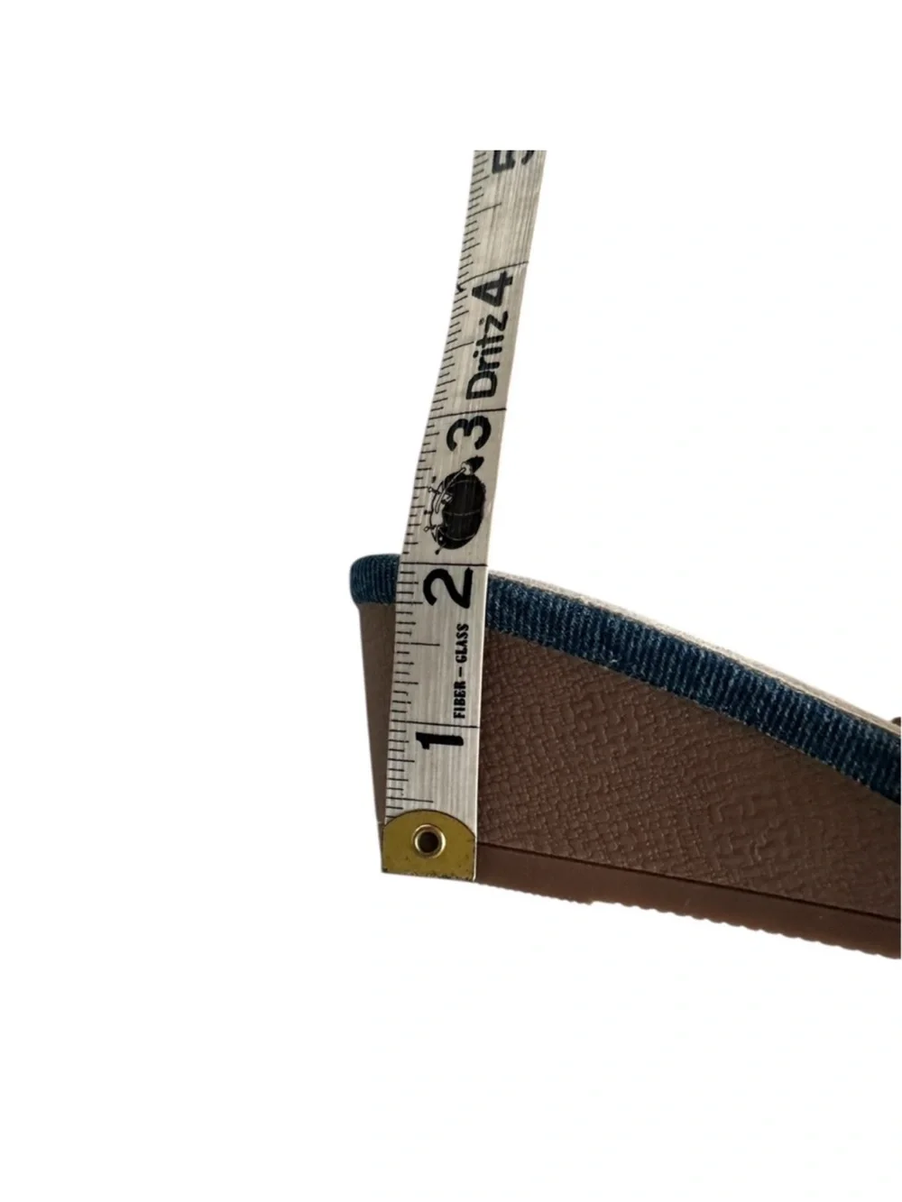 Cliffs by WHITE MOUNTAIN Denim Wedge Slide Sandals in Blue